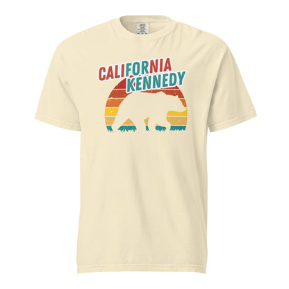 California for Kennedy Bear Unisex Heavyweight Tee - TEAM KENNEDY. All rights reserved