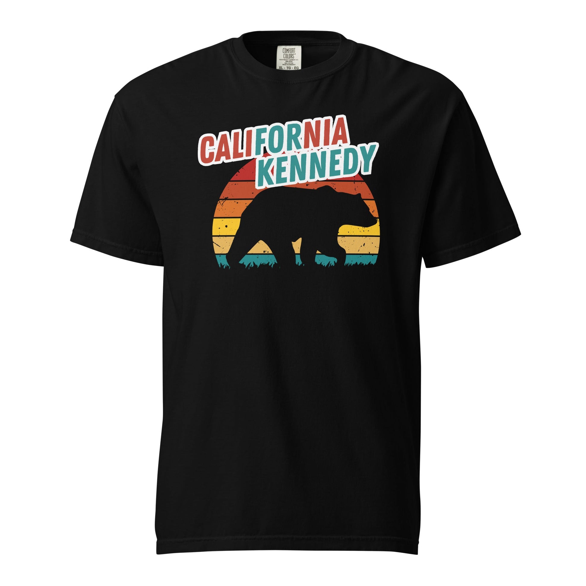 California for Kennedy Bear Unisex Heavyweight Tee - TEAM KENNEDY. All rights reserved