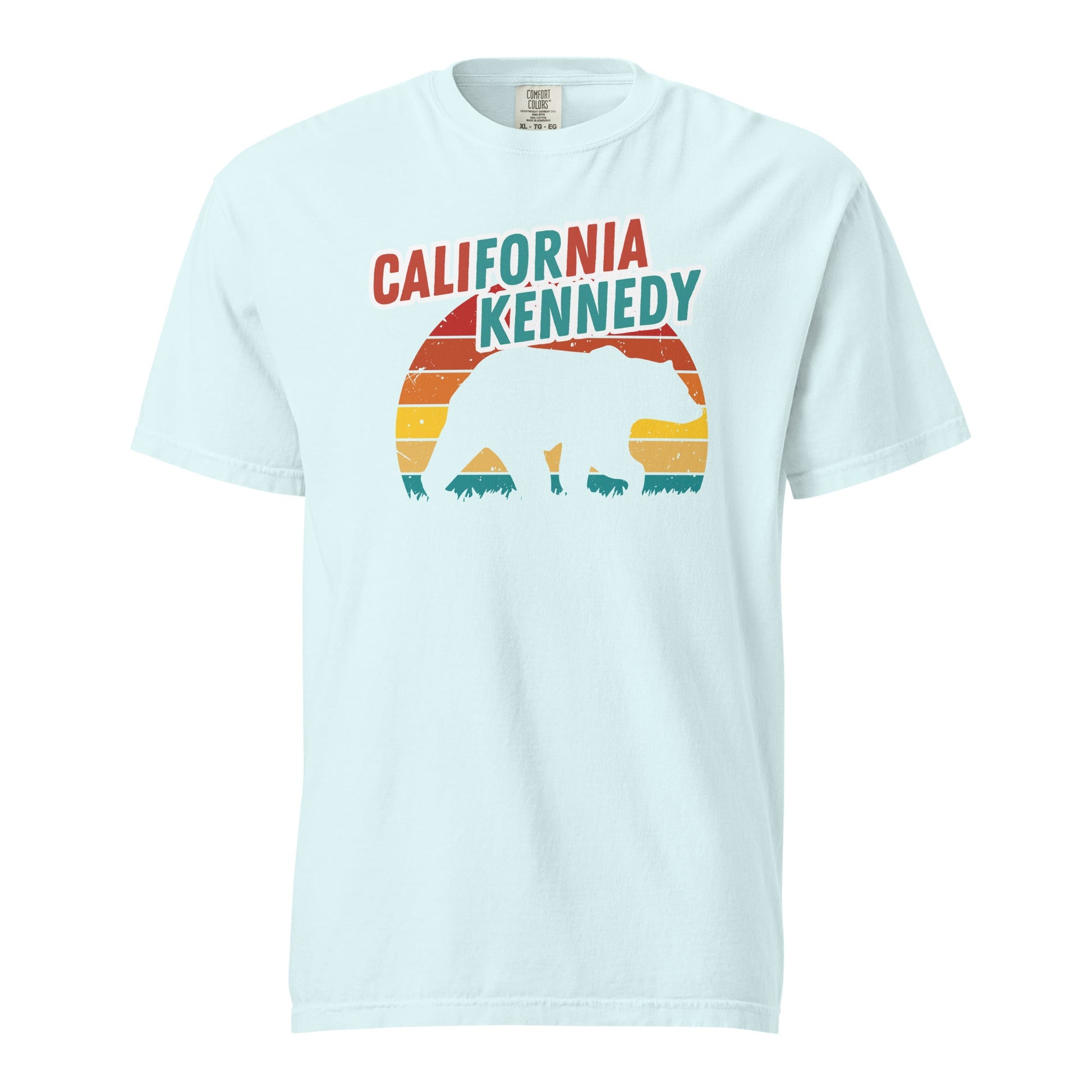 California for Kennedy Bear Unisex Heavyweight Tee - TEAM KENNEDY. All rights reserved