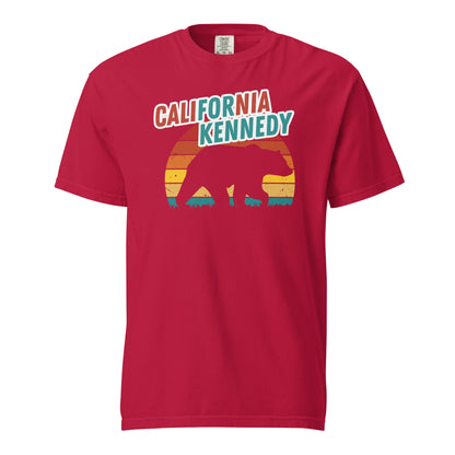 California for Kennedy Bear Unisex Heavyweight Tee - TEAM KENNEDY. All rights reserved