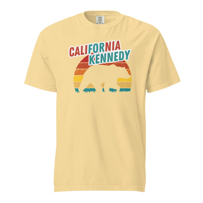 California for Kennedy Bear Unisex Heavyweight Tee - TEAM KENNEDY. All rights reserved