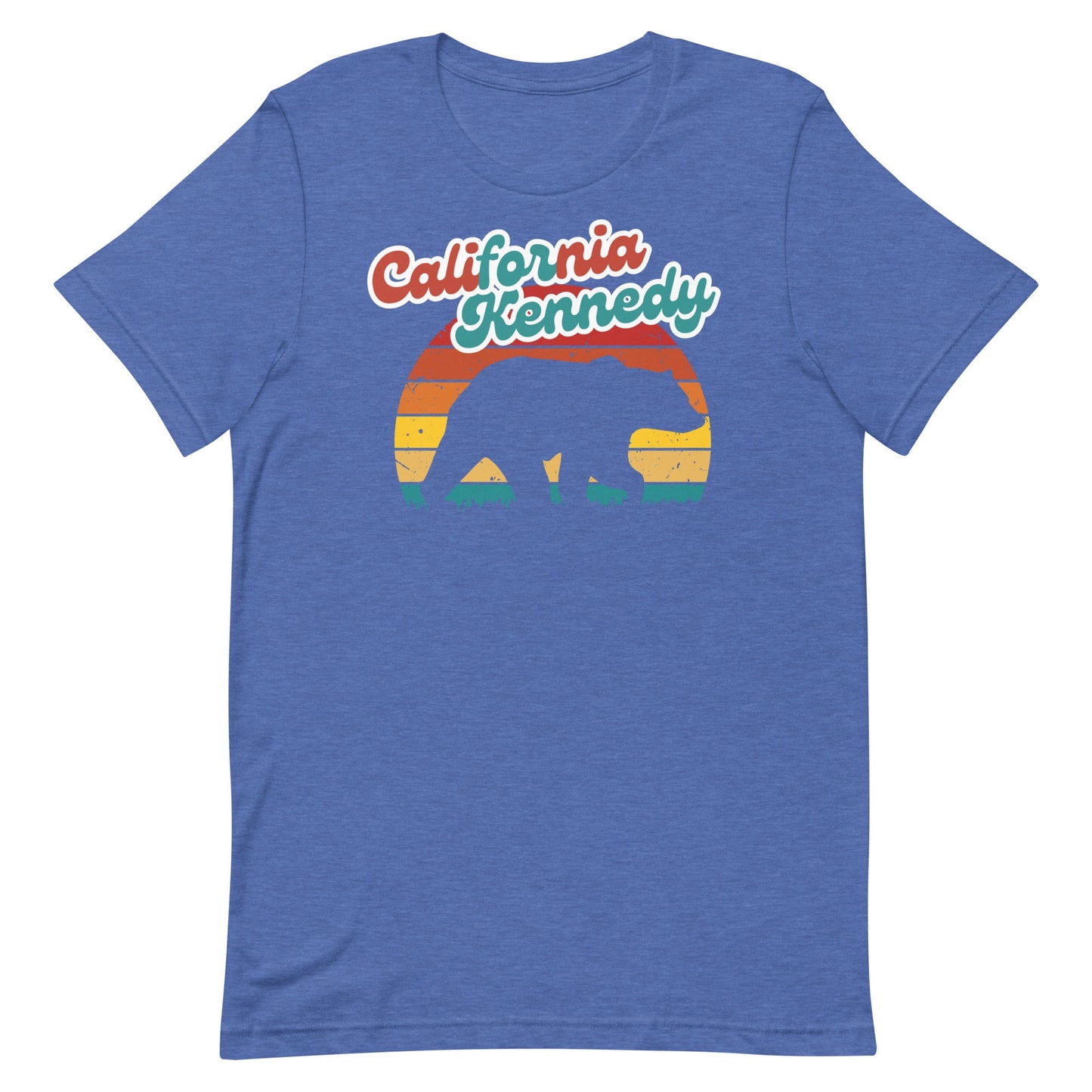 California for Kennedy Bear Unisex Tee - TEAM KENNEDY. All rights reserved