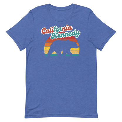 California for Kennedy Bear Unisex Tee - TEAM KENNEDY. All rights reserved