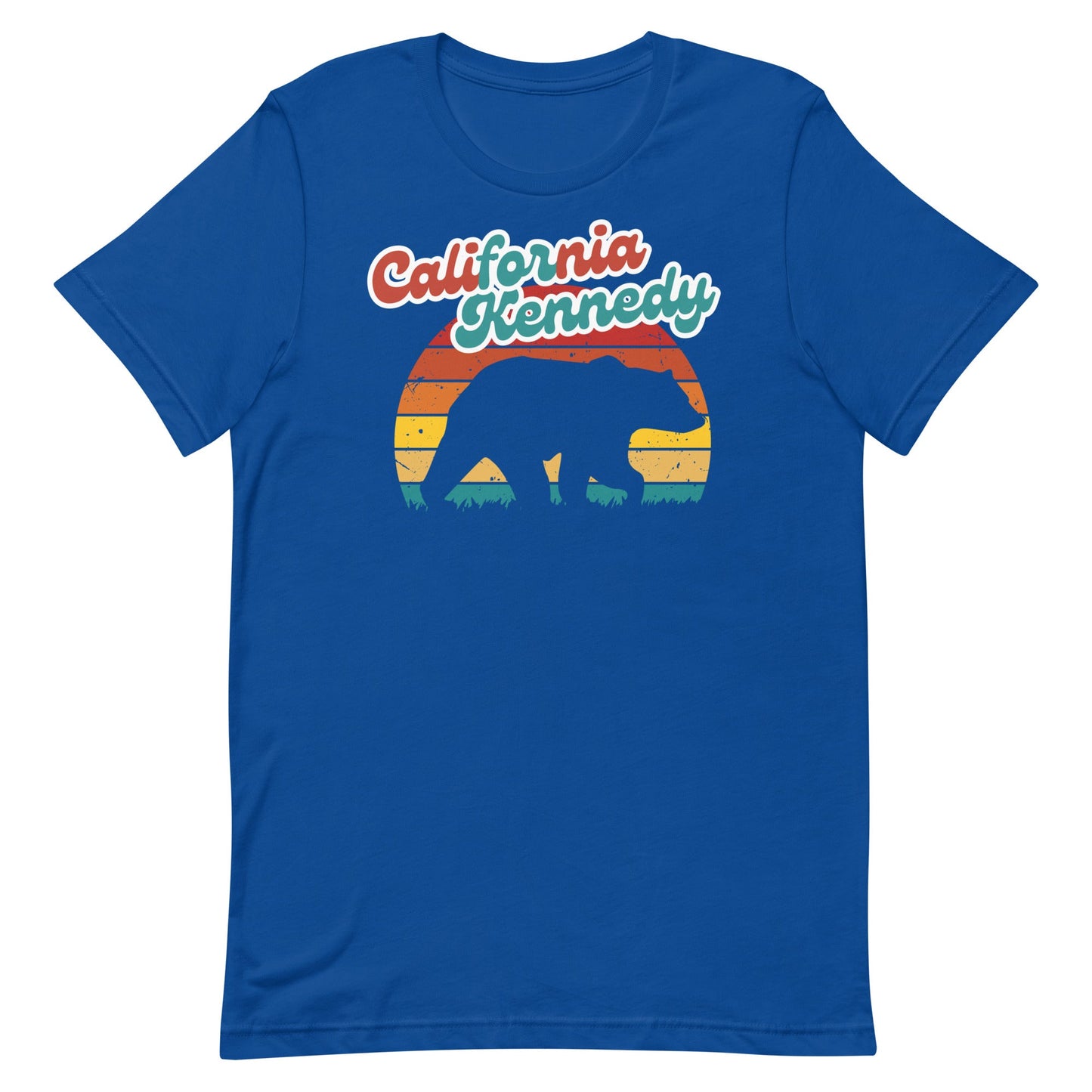 California for Kennedy Bear Unisex Tee - TEAM KENNEDY. All rights reserved