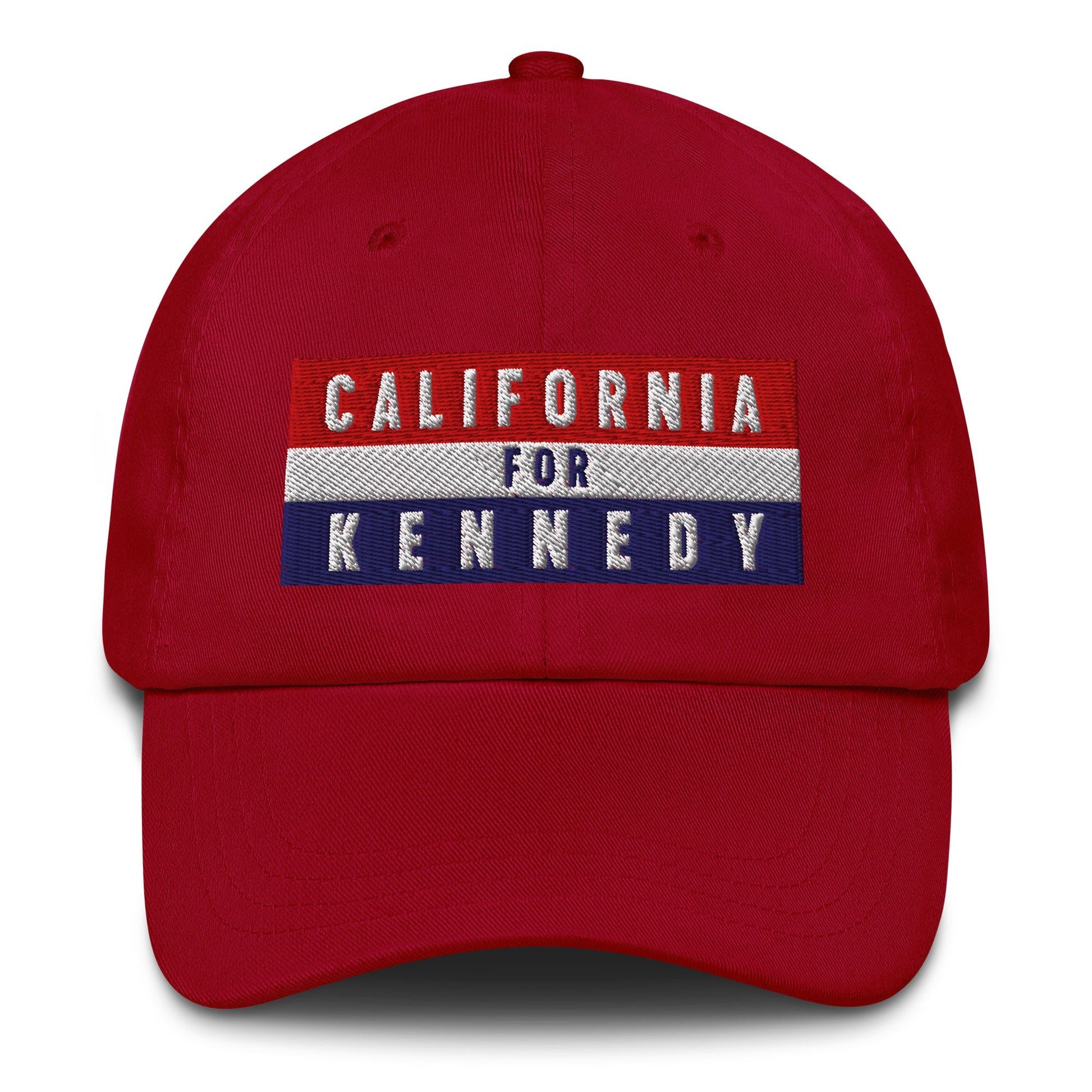 California for Kennedy Dad Hat - Team Kennedy Official Merchandise