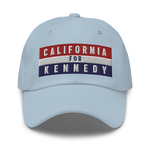 California for Kennedy Dad Hat - TEAM KENNEDY. All rights reserved