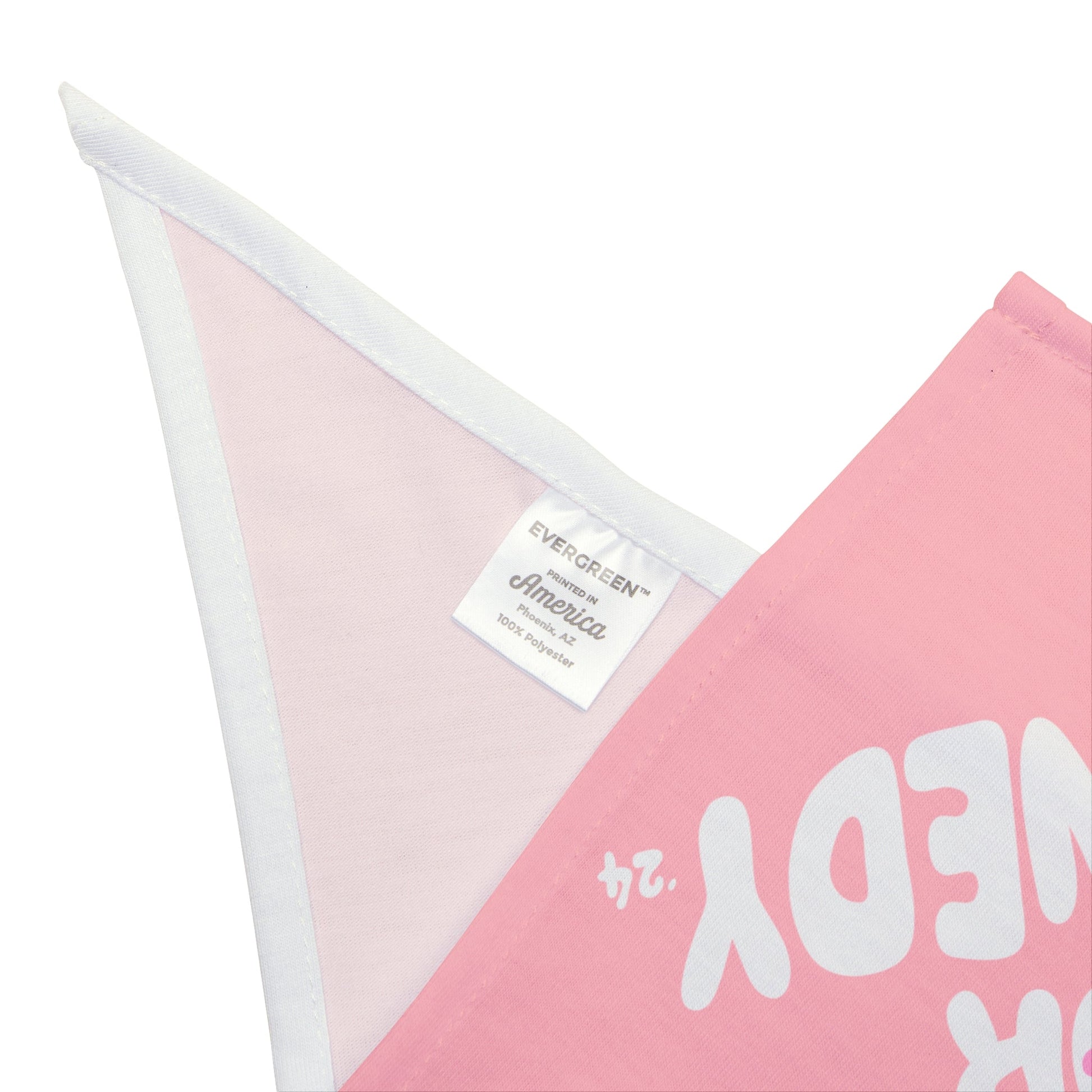 Cats For Kennedy '24 Pet Bandana Pink - Team Kennedy Official Merchandise