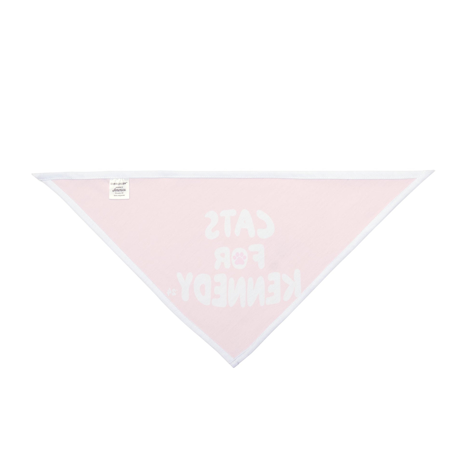 Cats For Kennedy '24 Pet Bandana Pink - Team Kennedy Official Merchandise