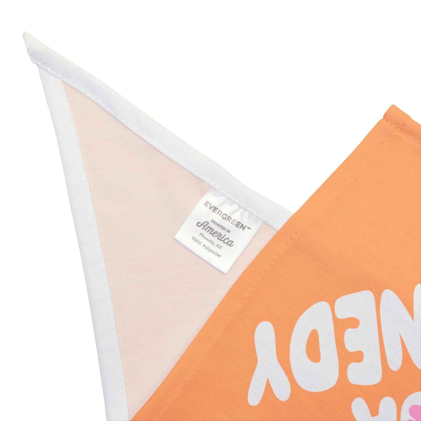 Cats For Kennedy Pet Bandana Orange - Team Kennedy Official Merchandise