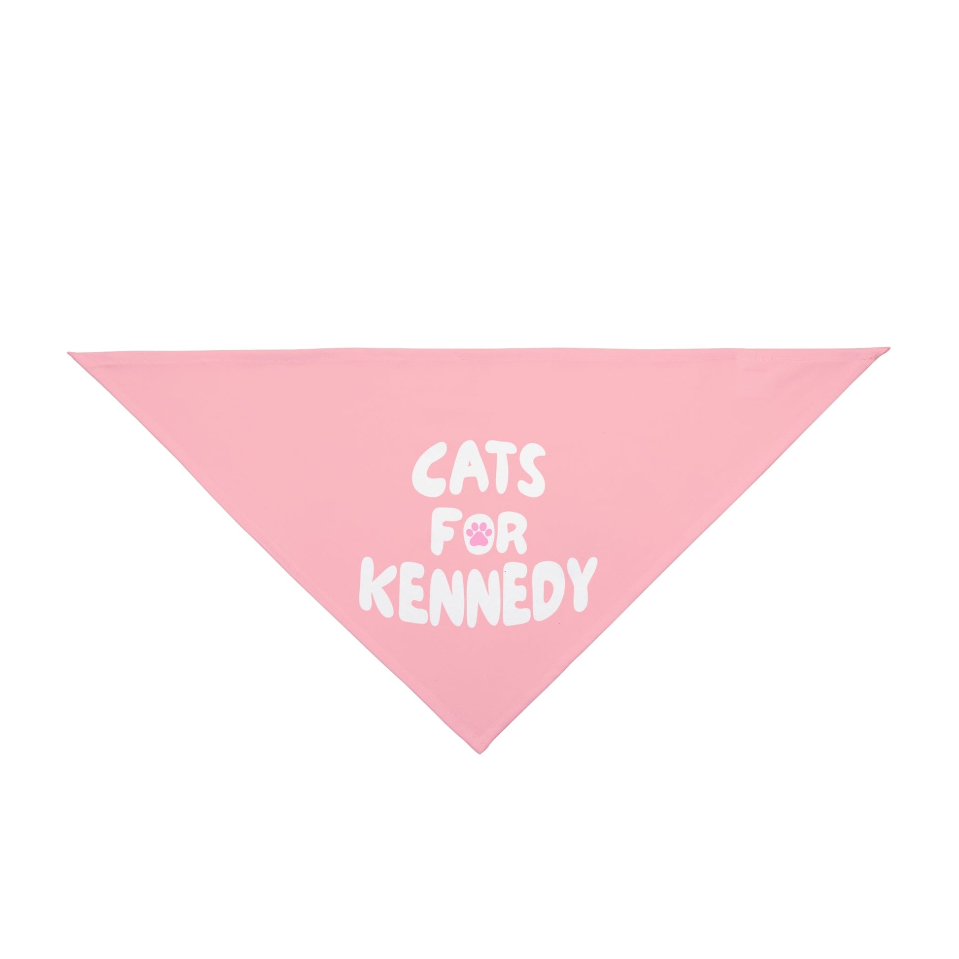 Cats For Kennedy Pet Bandana Pink - Team Kennedy Official Merchandise