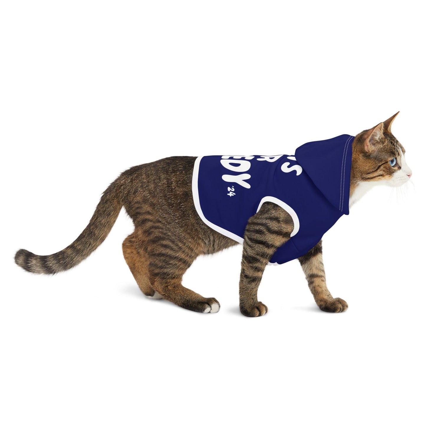 Cats for Kennedy Pet Hoodie in Navy - Team Kennedy Official Merchandise