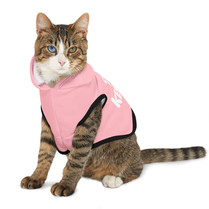 Cats for Kennedy Pet Hoodie in Pink - Team Kennedy Official Merchandise