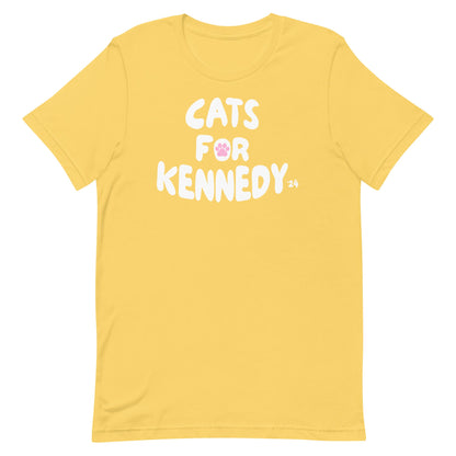 Cats for Kennedy Unisex Tee - Team Kennedy Official Merchandise