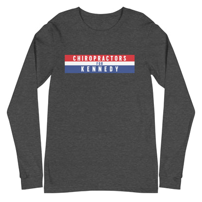 Chiropractors for Kennedy Unisex Long Sleeve Tee - TEAM KENNEDY. All rights reserved