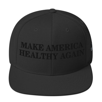 Make America Healthy Again w/ Flag Snapback Hat