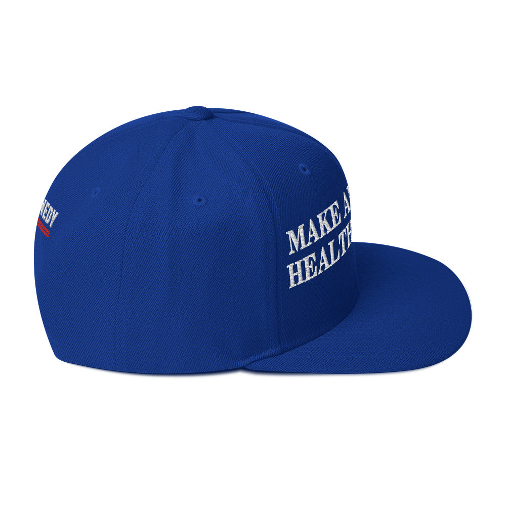 Make America Healthy Again w/ Flag Snapback Hat