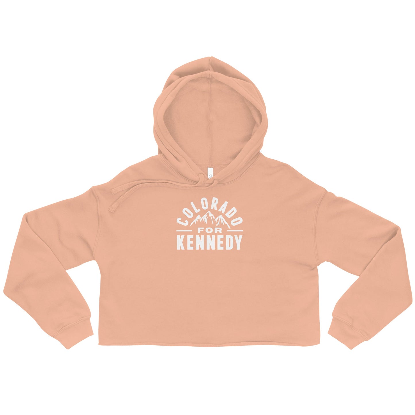 Colorado for Kennedy Crop Hoodie - TEAM KENNEDY. All rights reserved