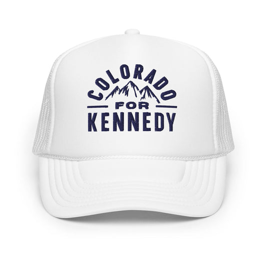 Colorado for Kennedy Foam Trucker Hat - TEAM KENNEDY. All rights reserved