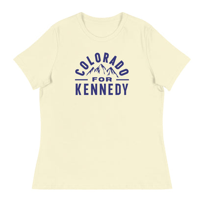 Colorado for Kennedy Women's Relaxed Tee - TEAM KENNEDY. All rights reserved