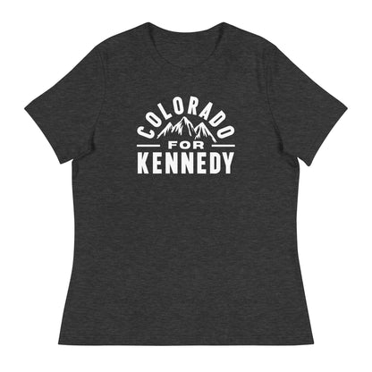 Colorado for Kennedy Women's Relaxed Tee - TEAM KENNEDY. All rights reserved