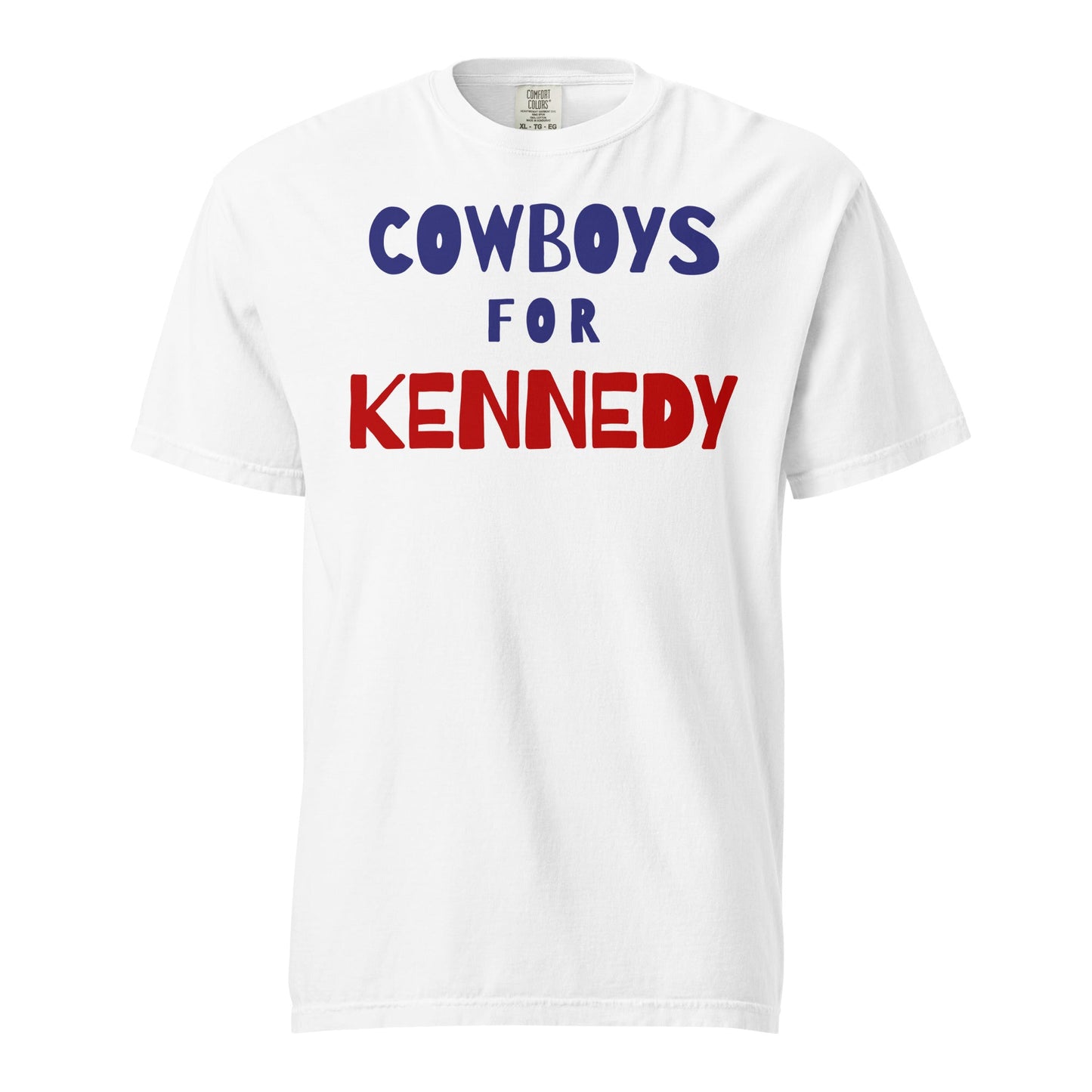 Cowboys for Kennedy Unisex Heavyweight Tee - Team Kennedy Official Merchandise