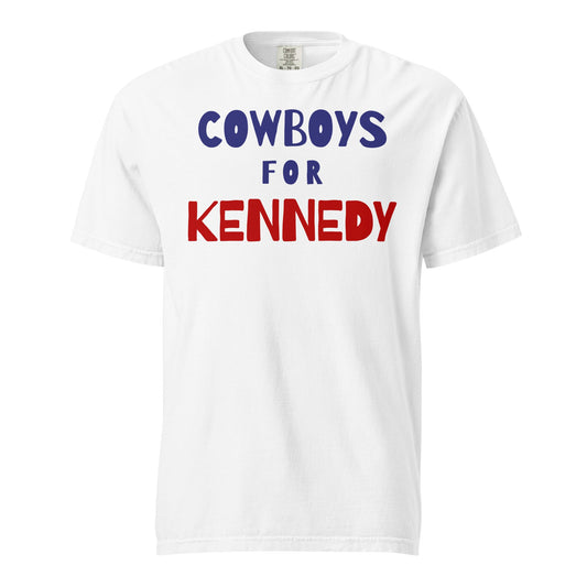 Cowboys for Kennedy Unisex Heavyweight Tee - Team Kennedy Official Merchandise