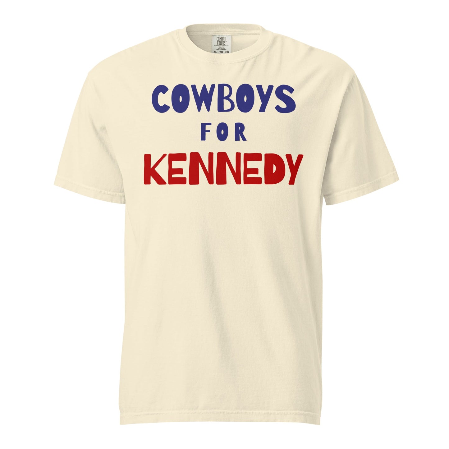 Cowboys for Kennedy Unisex Heavyweight Tee - Team Kennedy Official Merchandise