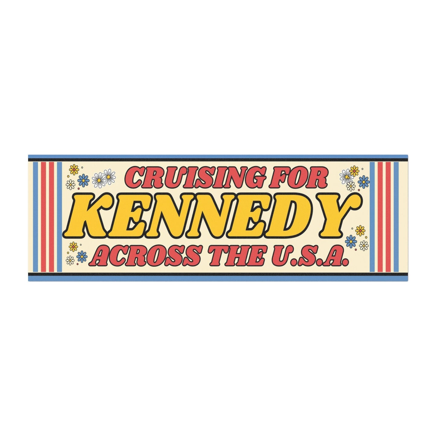 Cruising for Kennedy Car Magnet - Team Kennedy Official Merchandise