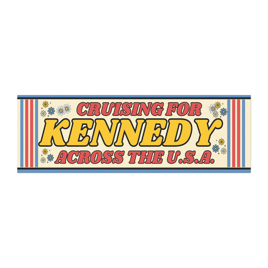 Cruising for Kennedy Car Magnet - Team Kennedy Official Merchandise