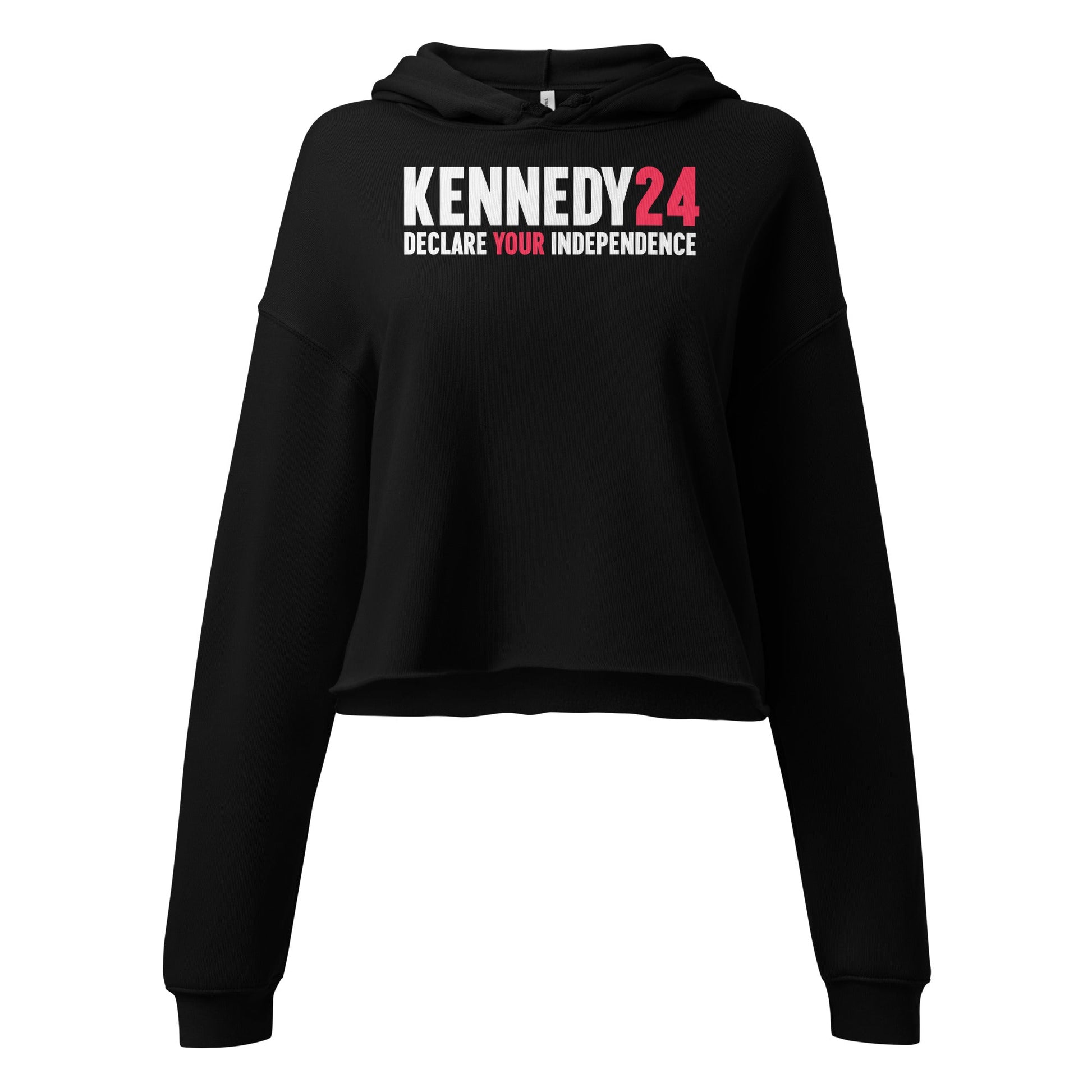 Declare Your Independence Crop Hoodie - Team Kennedy Official Merchandise