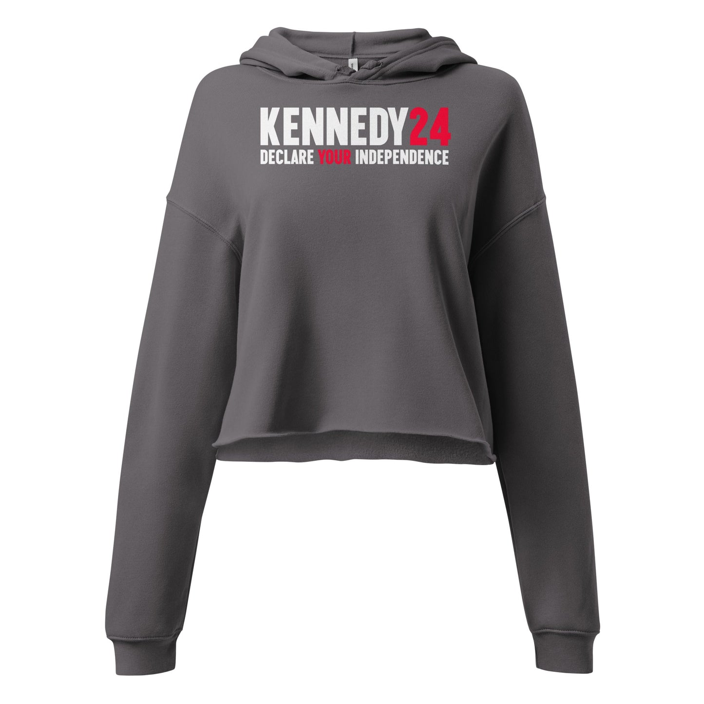 Declare Your Independence Crop Hoodie - Team Kennedy Official Merchandise