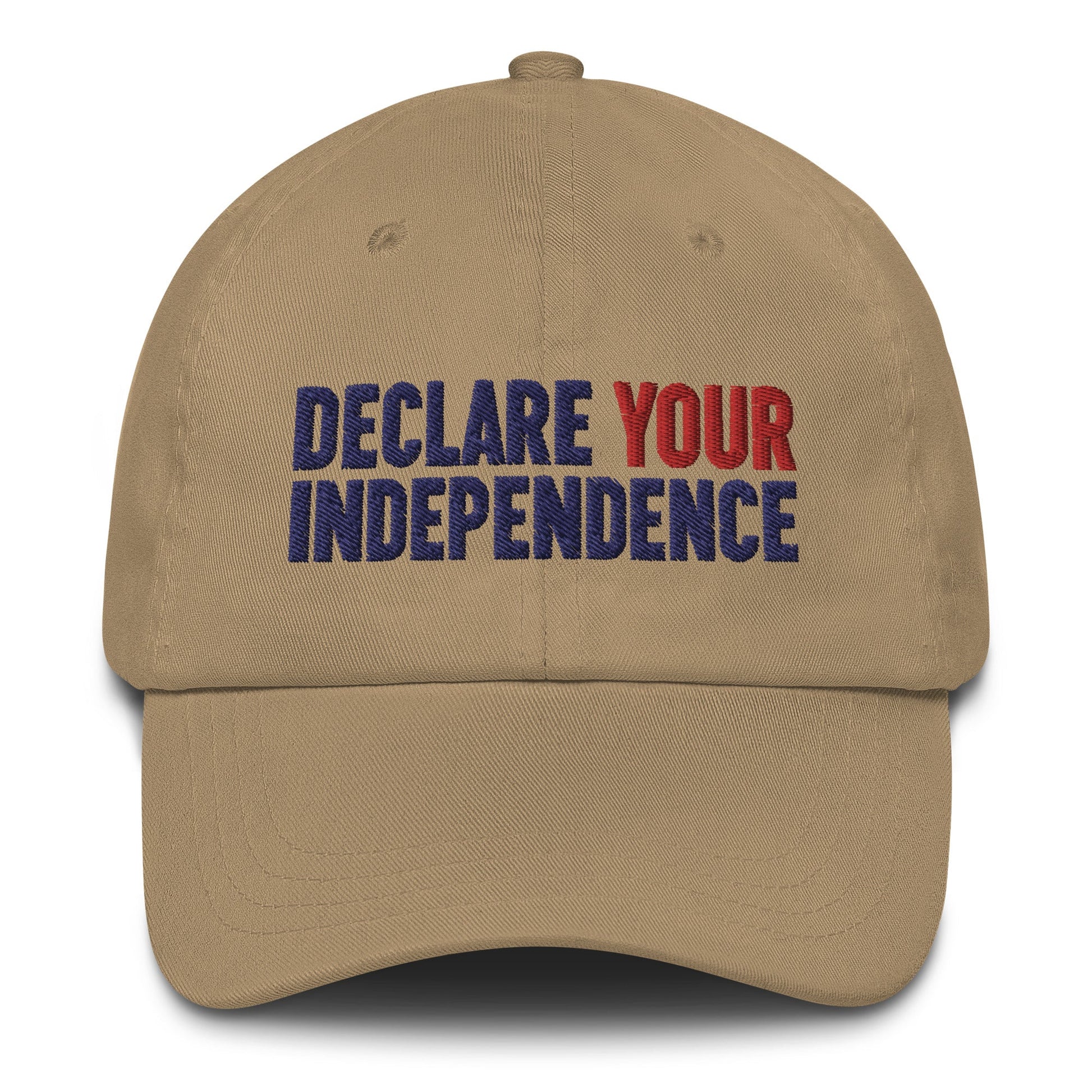 Declare Your Independence Embroidered Dad Hat - Team Kennedy Official Merchandise