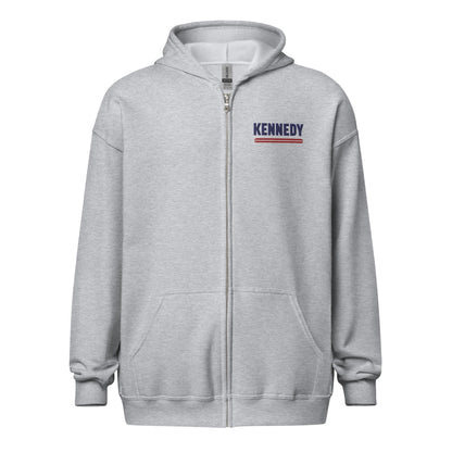 Declare your Independence Embroidered Unisex Zip Hoodie - Team Kennedy Official Merchandise