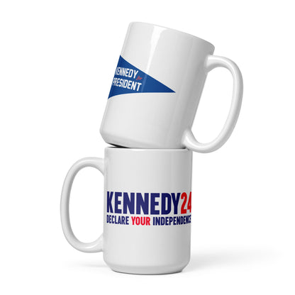 Declare Your Independence Mug - TEAM KENNEDY. All rights reserved