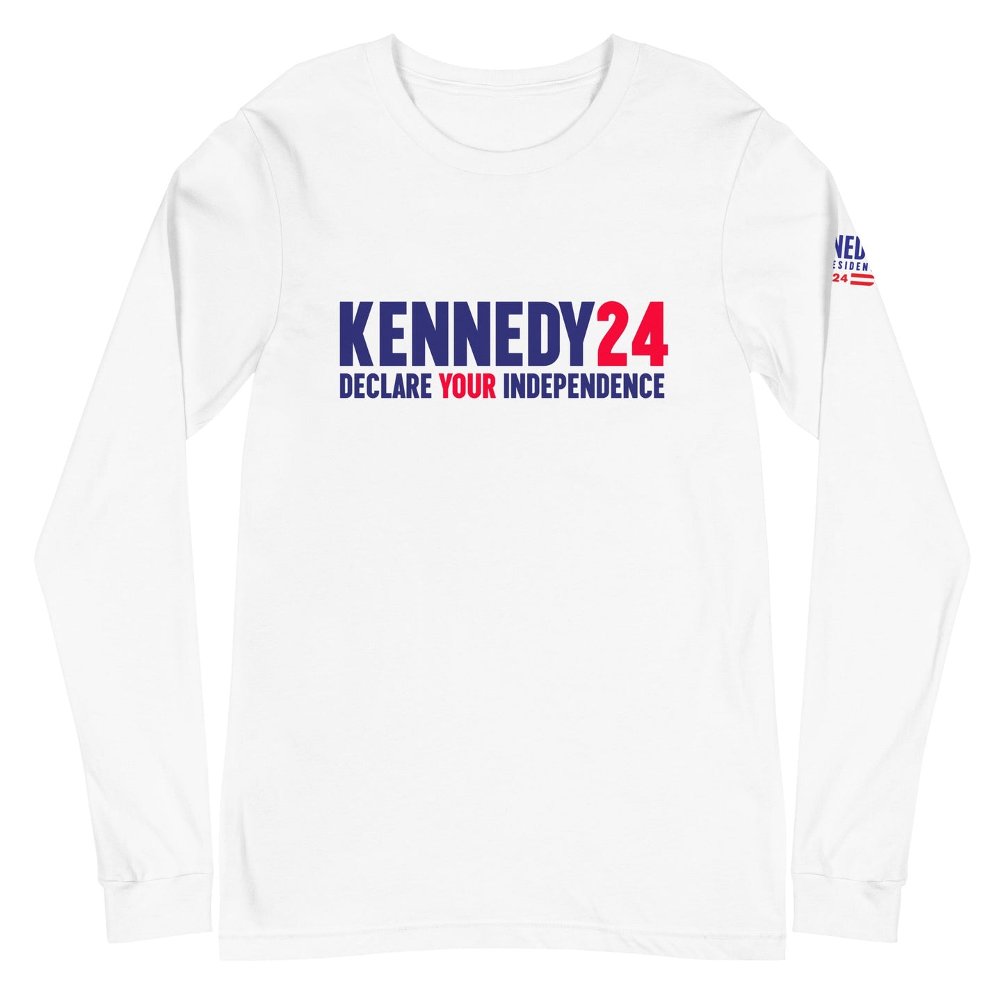 Declare Your Independence Unisex Long Sleeve Tee - TEAM KENNEDY. All rights reserved