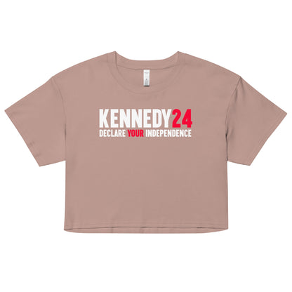 Declare Your Independence Women’s Crop Top - Team Kennedy Official Merchandise