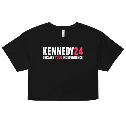 Declare Your Independence Women’s Crop Top - Team Kennedy Official Merchandise