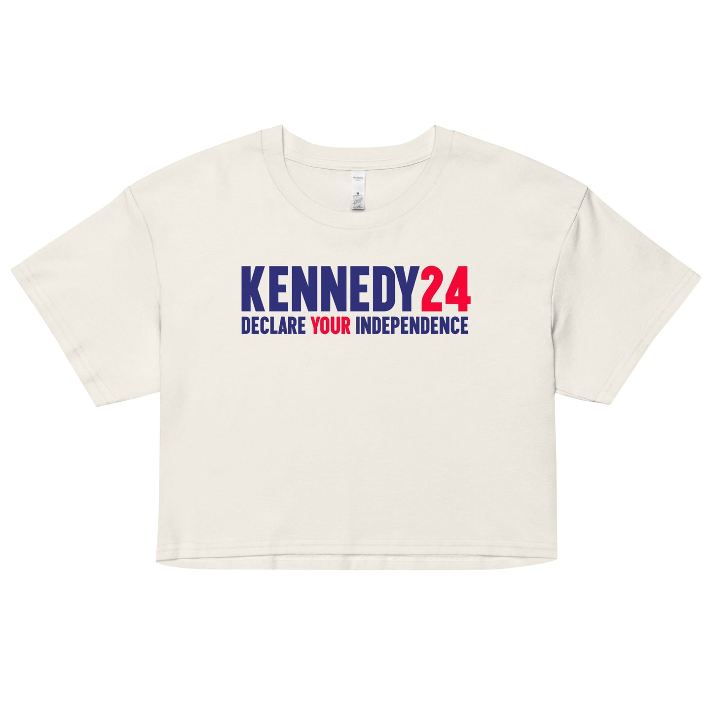 Declare Your Independence Women’s Crop Top - Team Kennedy Official Merchandise