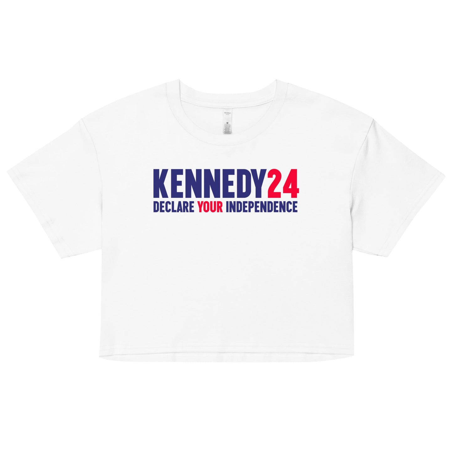 Declare Your Independence Women’s Crop Top - Team Kennedy Official Merchandise