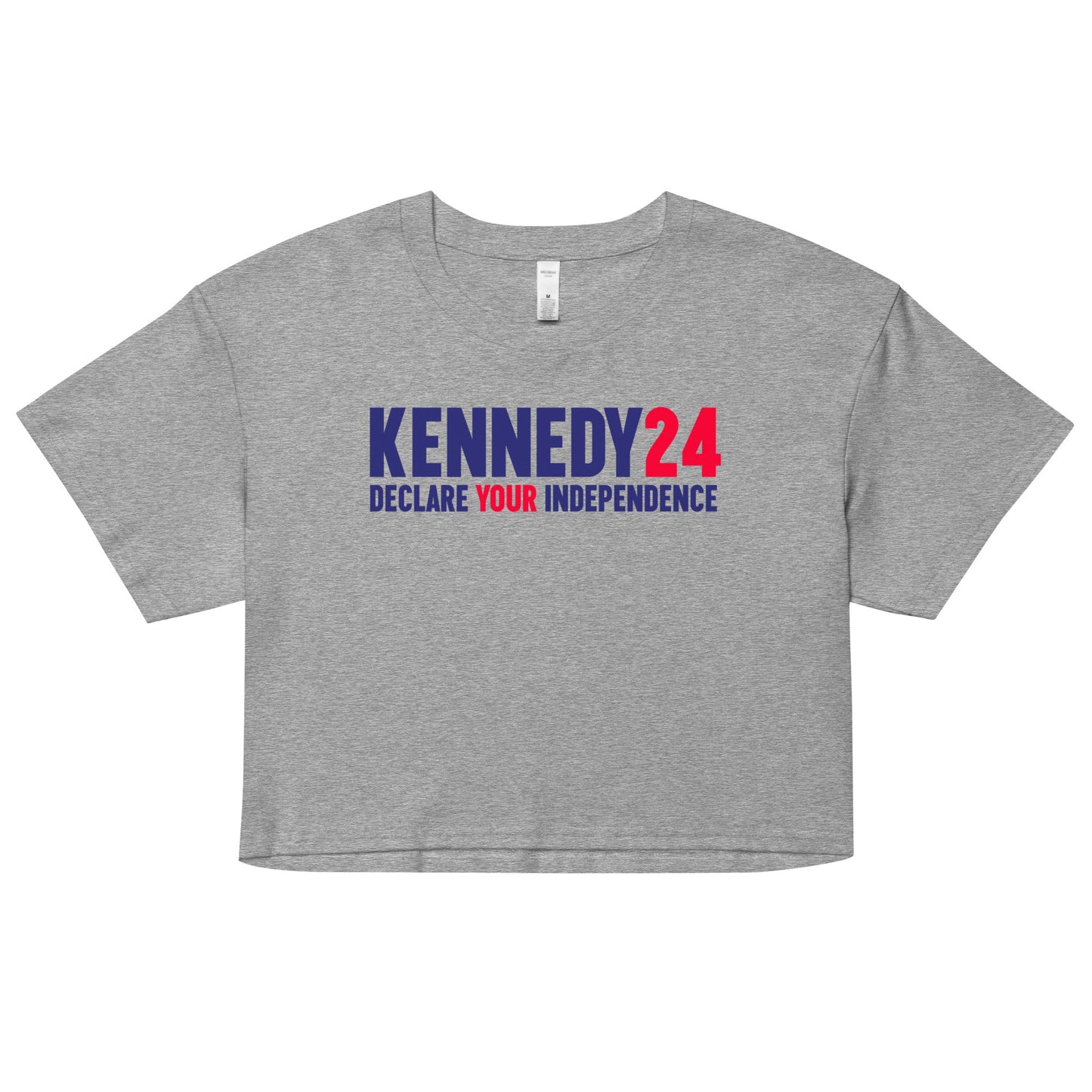 Declare Your Independence Women’s Crop Top - Team Kennedy Official Merchandise