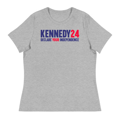 Declare Your Independence Women's Relaxed Tee - Team Kennedy Official Merchandise