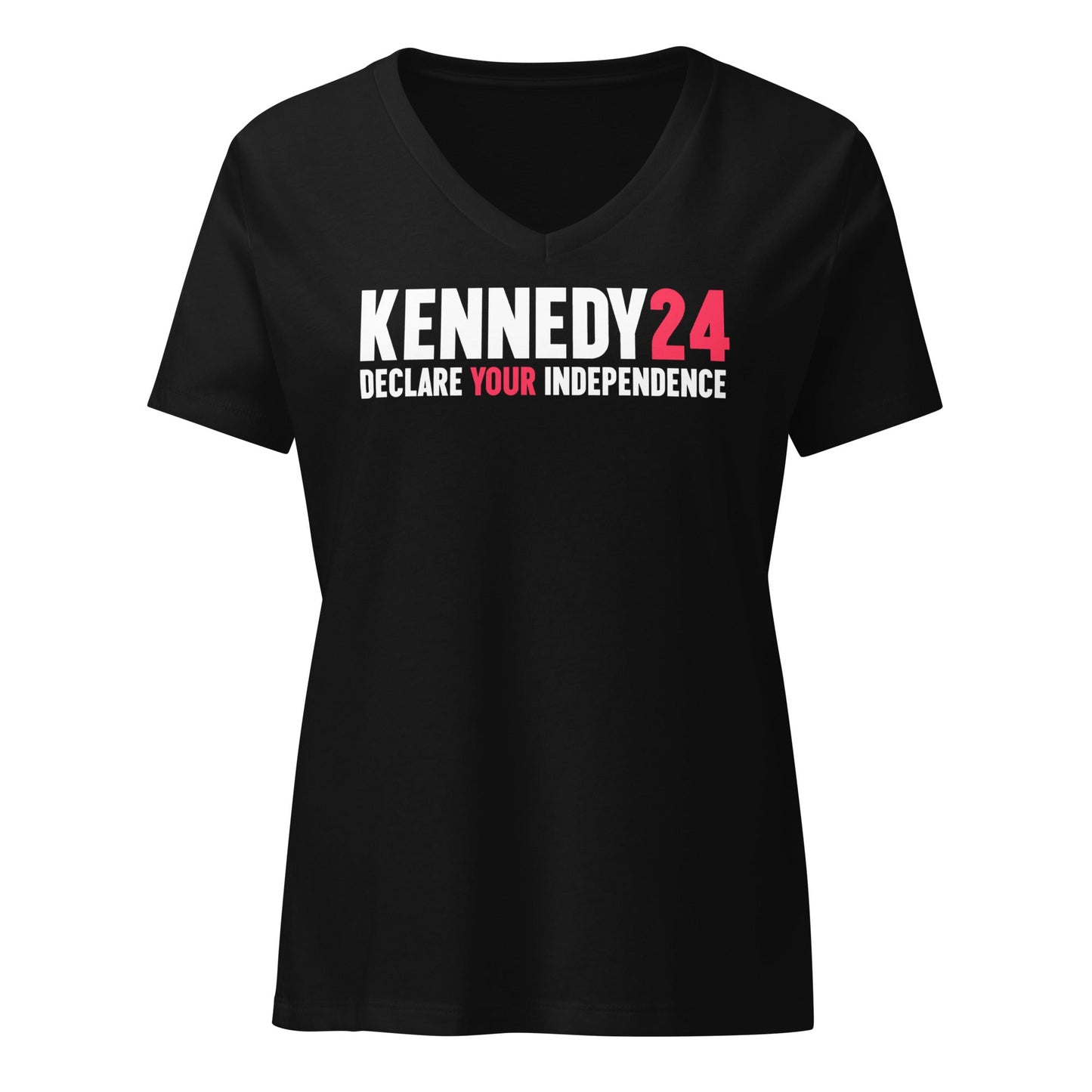 Declare Your Independence Women’s Relaxed V - neck Tee - Team Kennedy Official Merchandise