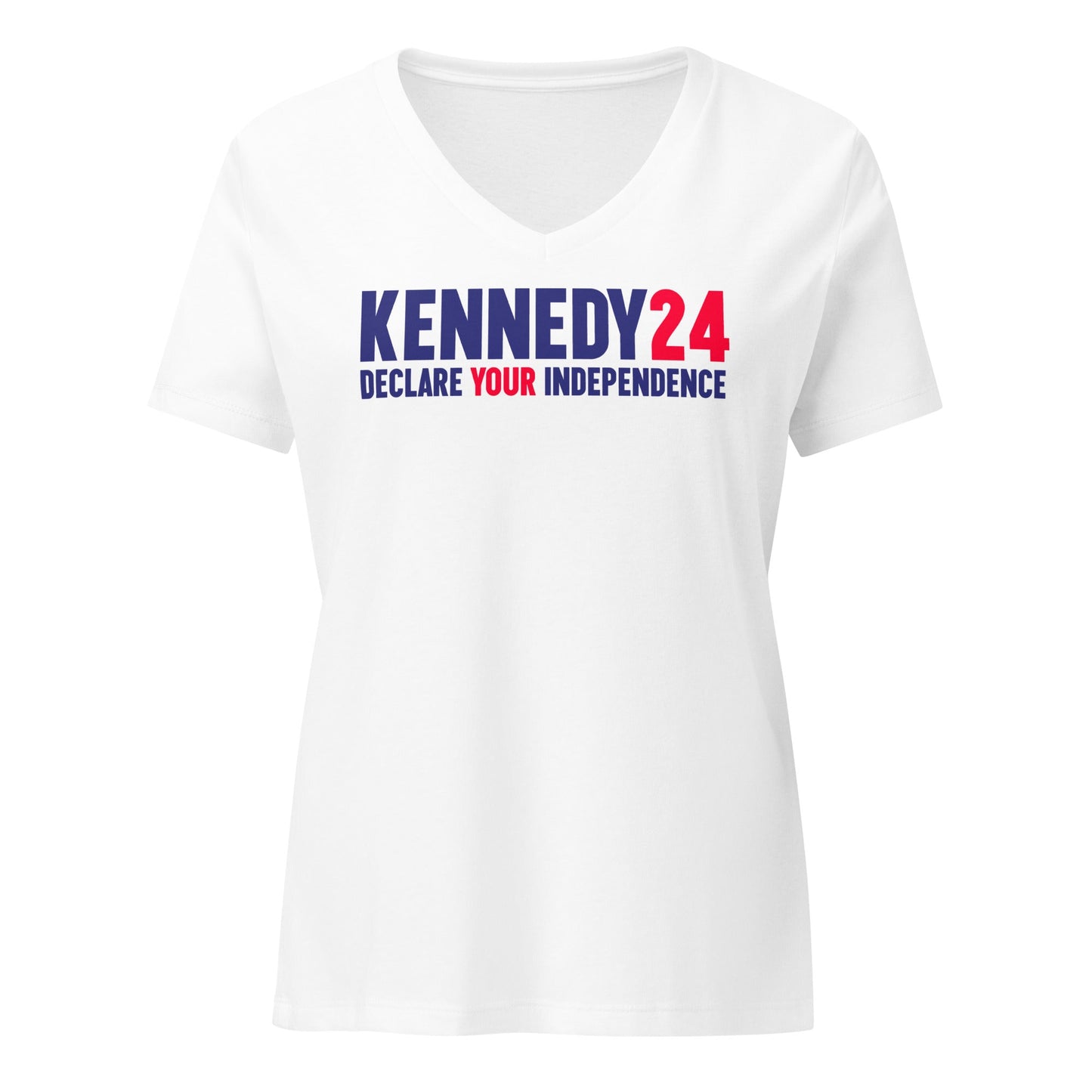 Declare Your Independence Women’s Relaxed V - neck Tee - Team Kennedy Official Merchandise