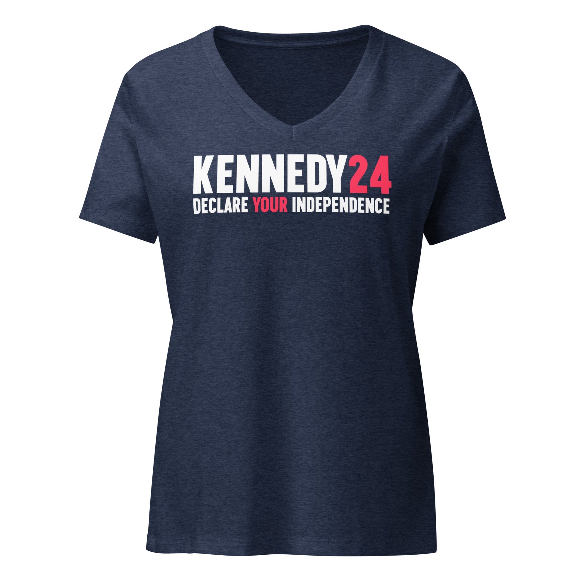 Declare Your Independence Women’s Relaxed V - neck Tee - Team Kennedy Official Merchandise