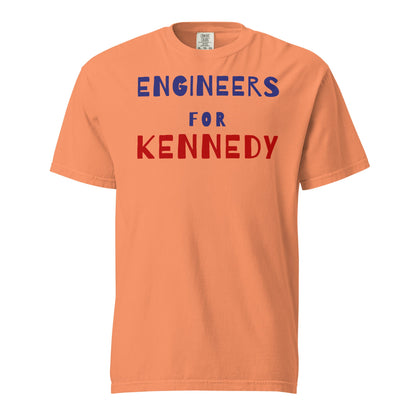 Engineers for Kennedy Unisex Heavyweight Tee - Team Kennedy Official Merchandise