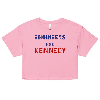 Engineers for Kennedy Women’s Crop Top - Team Kennedy Official Merchandise