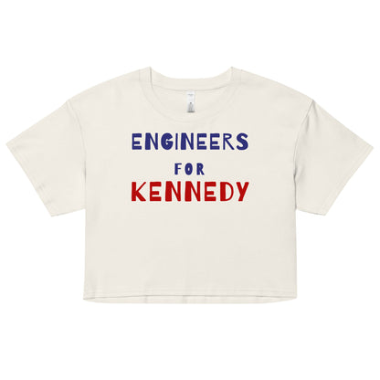 Engineers for Kennedy Women’s Crop Top - Team Kennedy Official Merchandise