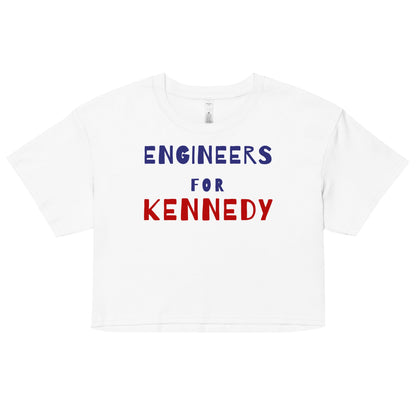 Engineers for Kennedy Women’s Crop Top - Team Kennedy Official Merchandise