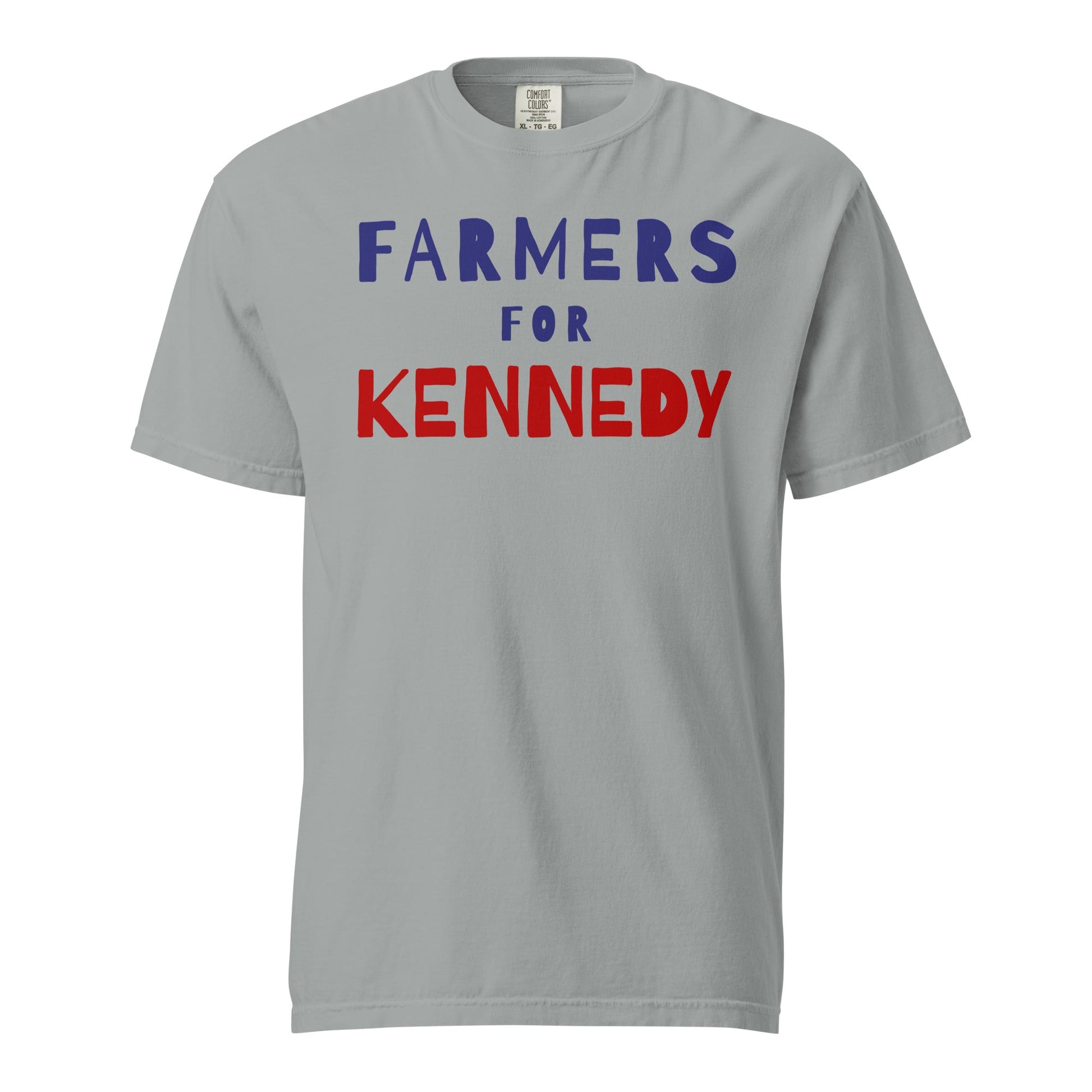 Farmers for Kennedy Unisex Heavyweight Tee - TEAM KENNEDY. All rights reserved