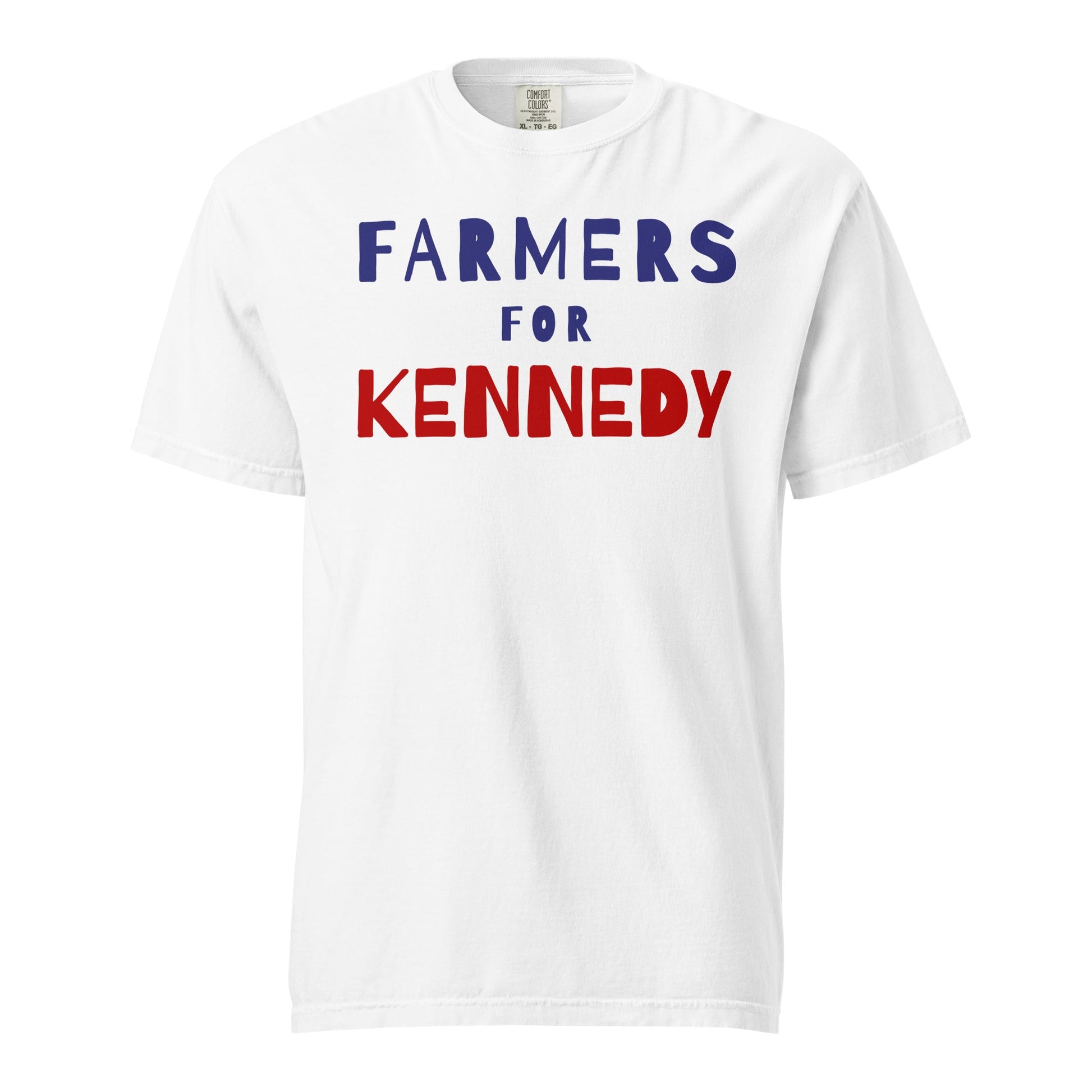 Farmers for Kennedy Unisex Heavyweight Tee - TEAM KENNEDY. All rights reserved